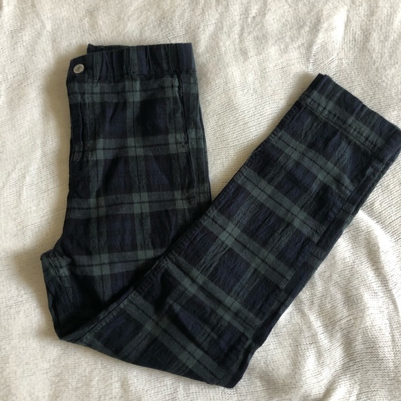 brandy melville jane pants plaid
